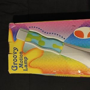 Groovy motion lava lamp
